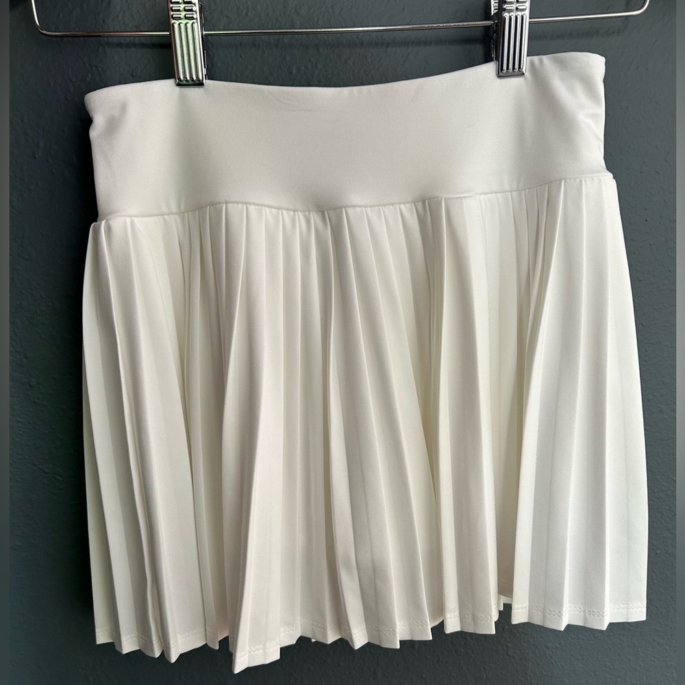 Art class kids white tennis skirt